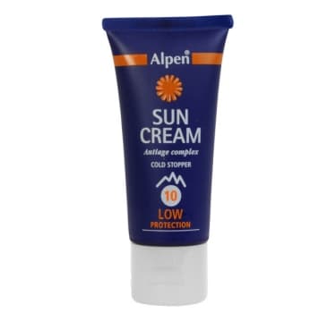 Alpen Sun Cream F 10 Low